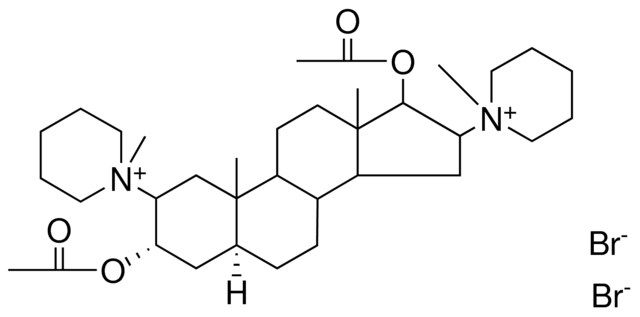 3-ALPHA,17-BETA-DI-ACO-5-A-ANDROSTANE-2-BETA,16-BETA-BIS(N-ME-PIPERIDINIUM BR