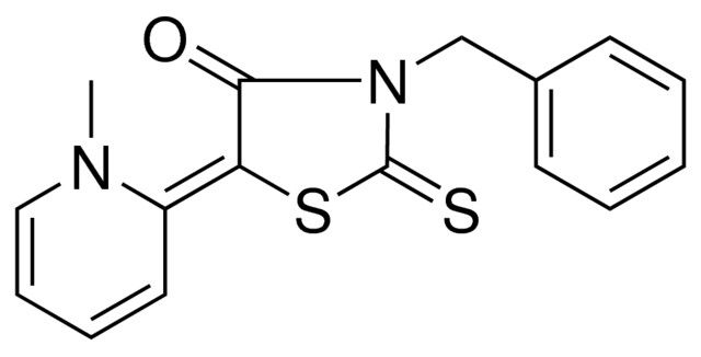 3-BENZYL-5-(1-METHYL-1H-PYRIDIN-2-YLIDENE)-2-THIOXO-THIAZOLIDIN-4-ONE