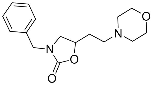 3-benzyl-5-[2-(4-morpholinyl)ethyl]-1,3-oxazolidin-2-one