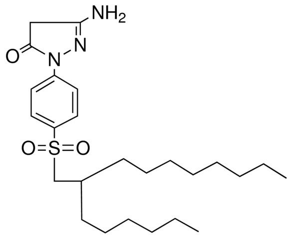 3-AMINO-1-(4-HEXADECYL-SO2)PH-2-PYRAZOLIN-5-ONE, MIXTURE OF BRANCHED ISOMERS