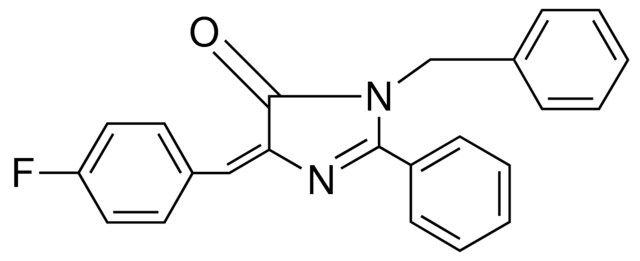 3-BENZYL-5-(4-FLUORO-BENZYLIDENE)-2-PHENYL-3,5-DIHYDRO-IMIDAZOL-4-ONE
