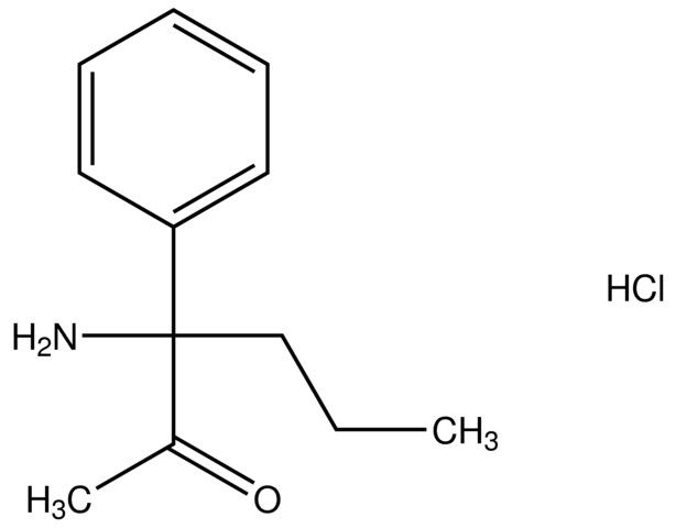 3-amino-3-phenyl-2-hexanone hydrochloride