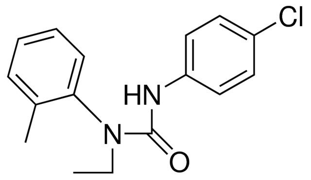 3-(4-CHLOROPHENYL)-1-ETHYL-1-(O-TOLYL)UREA