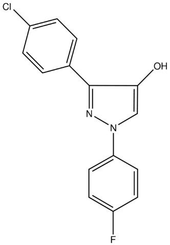 3-(4-Chlorophenyl)-1-(4-fluorophenyl)-1<i>H</i>-pyrazol-4-ol