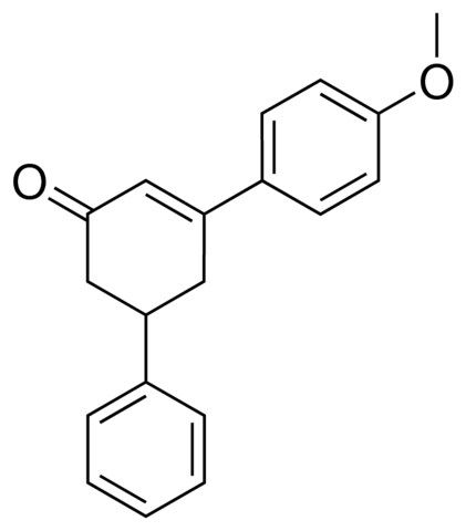 3-(4-METHOXYPHENYL)-5-PHENYL-2-CYCLOHEXEN-1-ONE