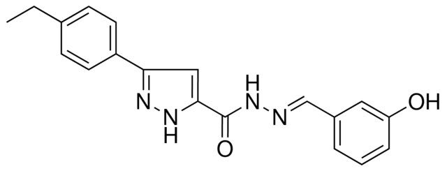 3-(4-ETHYLPHENYL)-N'-(3-HYDROXYBENZYLIDENE)-1H-PYRAZOLE-5-CARBOHYDRAZIDE