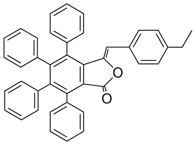 3-(4-ETHYL-BENZYLIDENE)-4,5,6,7-TETRAPHENYL-3H-ISOBENZOFURAN-1-ONE