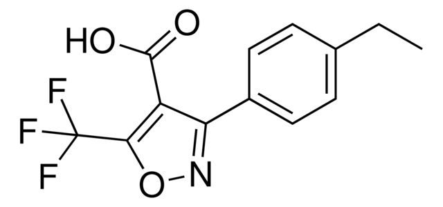 3-(4-Ethylphenyl)-5-(trifluoromethyl)isoxazole-4-carboxylic acid