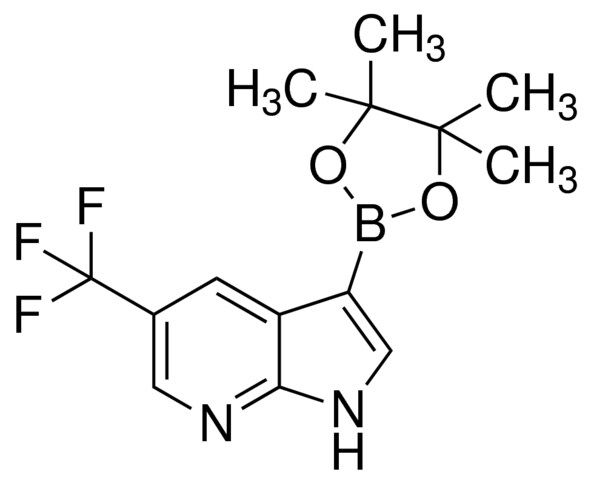 3-(4,4,5,5-Tetramethyl-1,3,2-dioxaborolan-2-yl)-5-(trifluoromethyl)-1H-pyrrolo[2,3-b]pyridine
