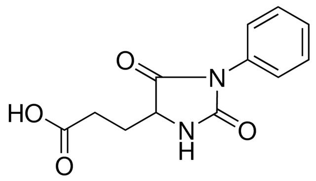 3-(2,5-DIOXO-1-PHENYL-4-IMIDAZOLIDINYL)PROPANOIC ACID