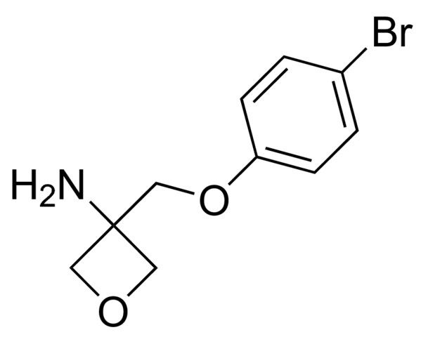 3-[(4-Bromophenoxy)methyl]-3-oxetanamine