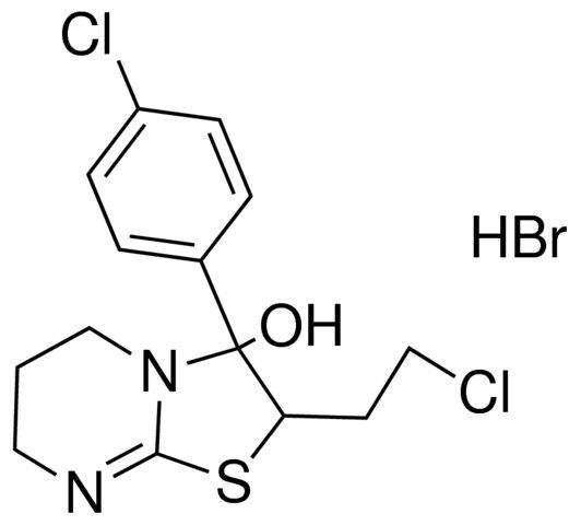 2(2CHLOROETHYL)3HYDROXY2367-TETRA-H-3(3,4XYLYL)-5H-THIAZOLO(3,2-A)PYRIMIDINE HBR