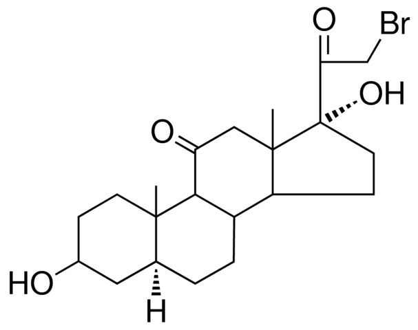 21-BROMO-3BETA,17ALPHA-DIHYDROXY-5ALPHA-PREGNANE-11,20-DIONE