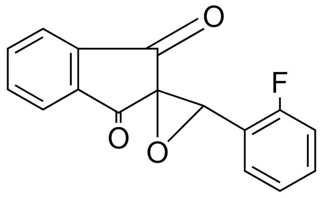 3'-(2-FLUOROPHENYL)SPIRO[INDENE-2,2'-OXIRANE]-1,3-DIONE