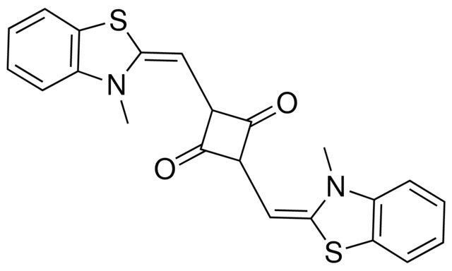 2,4-BIS(3-METHYL-2(3H)BENZOTHIAZOLYLIDENEMETHYL)13CYCLOBUTADIENEDIYLIUM13DIOLATE