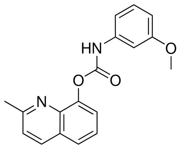 2-METHYL-8-QUINOLYL N-(3-METHOXYPHENYL)CARBAMATE