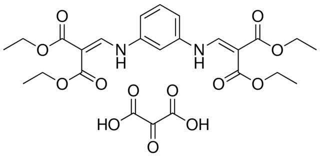 2-OXOMALONIC ACID COMPOUND WITH DIETHYL 2-[(3-{[3-ETHOXY-2-(ETHOXYCARBONYL)-3-OXO-1-PROPENYL]AMINO}ANILINO)METHYLENE]MALONATE