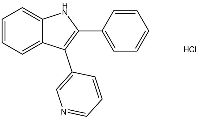 2-phenyl-3-(3-pyridinyl)-1H-indole hydrochloride