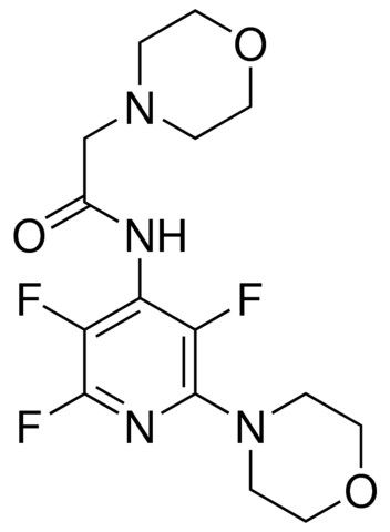 2-MORPHOLIN-4-YL-N-(2,3,5-TRIFLUORO-6-MORPHOLIN-4-YL-PYRIDIN-4-YL)-ACETAMIDE