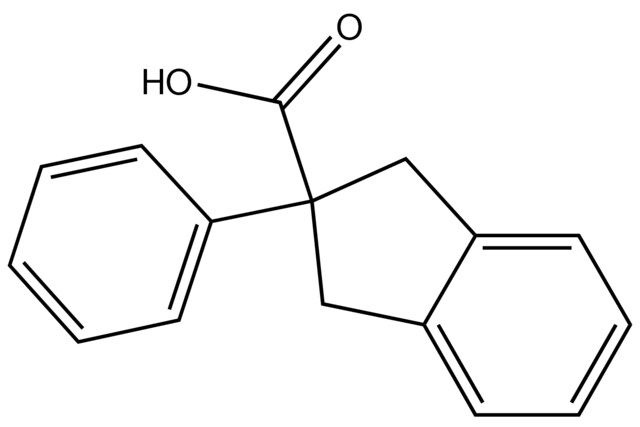 2-Phenyl-2,3-dihydro-1<i>H</i>-indene-2-carboxylic acid