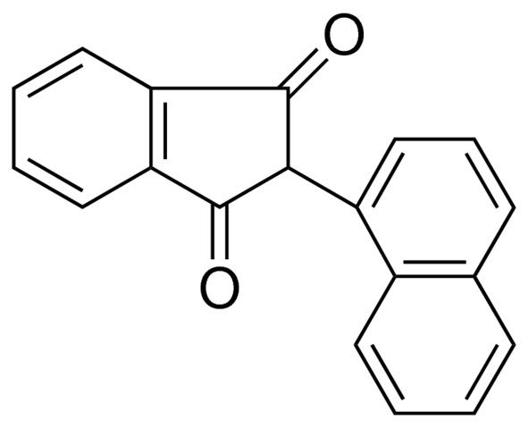 2-NAPHTHALEN-1-YL-INDAN-1,3-DIONE