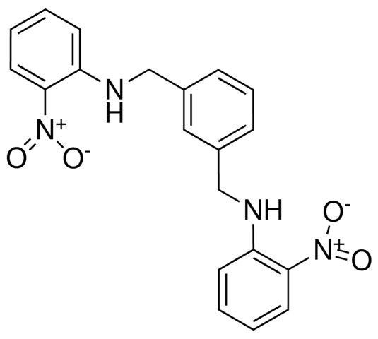 1,3-BIS((2-NITROPHENYL)AMINOMETHYL)BENZENE