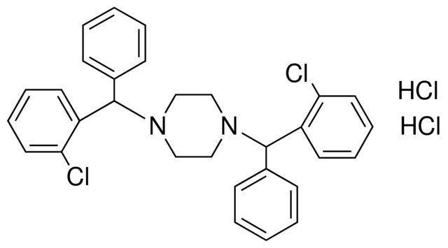 1,4-BIS-((2-CHLORO-PHENYL)-PHENYL-METHYL)-PIPERAZINE, DIHYDROCHLORIDE