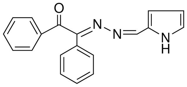 2-PHENYL-2-(2-PYRROLYLMETHYLENEHYDRAZINYLIDENE)ACETOPHENONE