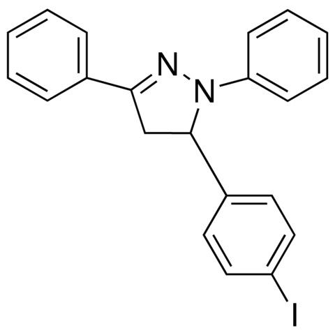 1,3-DIPHENYL-5-(4-IODOPHENYL)-2-PYRAZOLINE