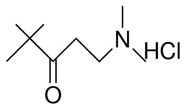 2,2-DIMETHYL-5-DIMETHYLAMINO-3-PENTANONE HYDROCHLORIDE