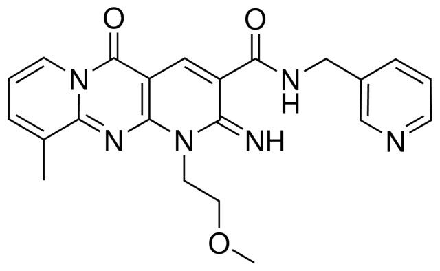 2-IMINO-1-(2-METHOXYETHYL)-10-METHYL-5-OXO-N-(3-PYRIDINYLMETHYL)-1,5-DIHYDRO-2H-DIPYRIDO[1,2-A:2,3-D]PYRIMIDINE-3-CARBOXAMIDE