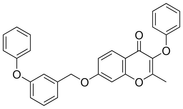 2-METHYL-3-PHENOXY-7-(3-PHENOXY-BENZYLOXY)-CHROMEN-4-ONE