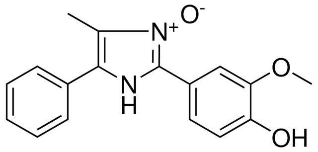 2-METHOXY-4-(4-METHYL-3-OXIDO-5-PHENYL-1H-IMIDAZOL-2-YL)PHENOL