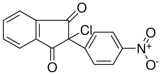 2-CHLORO-2-(4-NITRO-PHENYL)-INDAN-1,3-DIONE
