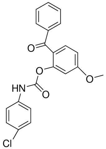 2-BENZOYL-5-METHOXYPHENYL N-(4-CHLOROPHENYL)CARBAMATE