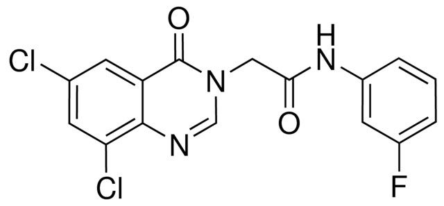 2-(6,8-DICHLORO-4-OXO-3(4H)-QUINAZOLINYL)-N-(3-FLUOROPHENYL)ACETAMIDE