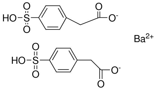 2-(4-SULFOPHENYL)ACETIC ACID, BARIUM SALT