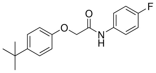 2-(4-TERT-BUTYL-PHENOXY)-N-(4-FLUORO-PHENYL)-ACETAMIDE