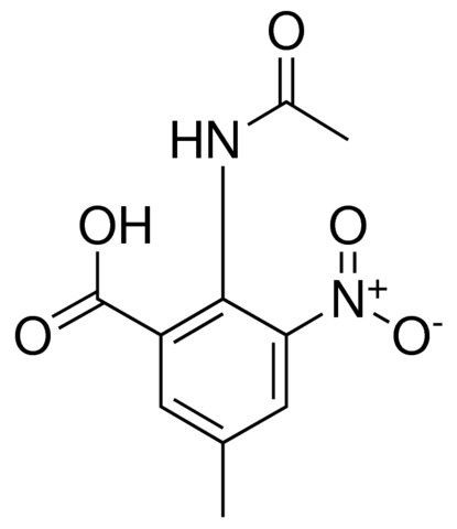 2-(acetylamino)-5-methyl-3-nitrobenzoic acid