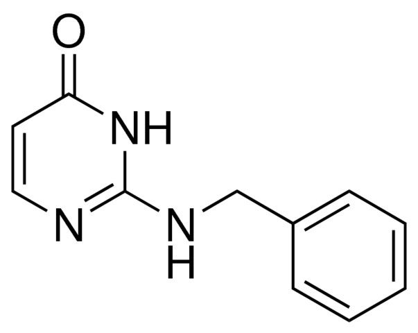 2-(BENZYLAMINO)-4(3H)-PYRIMIDINONE