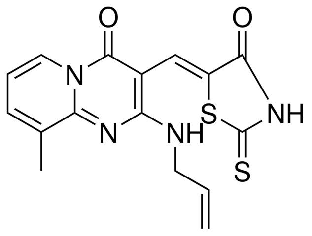 2-(ALLYLAMINO)-9-METHYL-3-[(Z)-(4-OXO-2-THIOXO-1,3-THIAZOLIDIN-5-YLIDENE)METHYL]-4H-PYRIDO[1,2-A]PYRIMIDIN-4-ONE