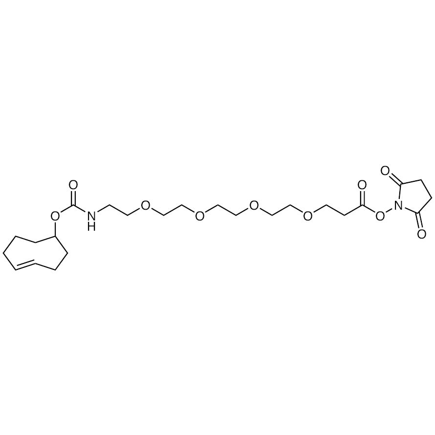 TCO-PEG4-NHS (contains 6% Dichloromethane at maximum)