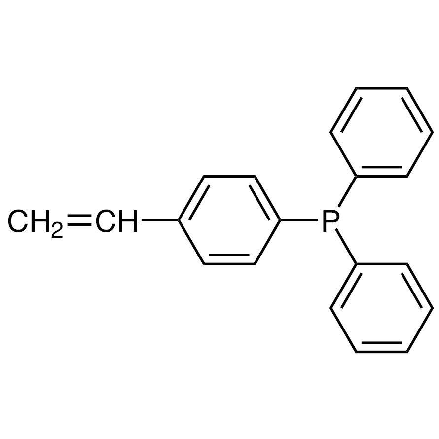 Diphenyl(4-vinylphenyl)phosphine (stabilized with BHT)