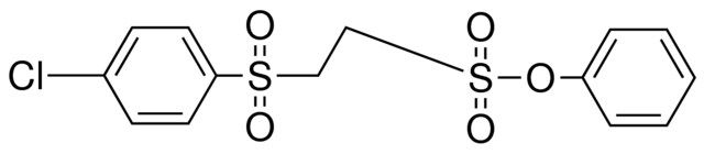 2-(4-CHLORO-BENZENESULFONYL)-ETHANESULFONIC ACID PHENYL ESTER