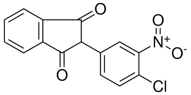 2-(4-CHLORO-3-NITRO-PHENYL)-INDAN-1,3-DIONE