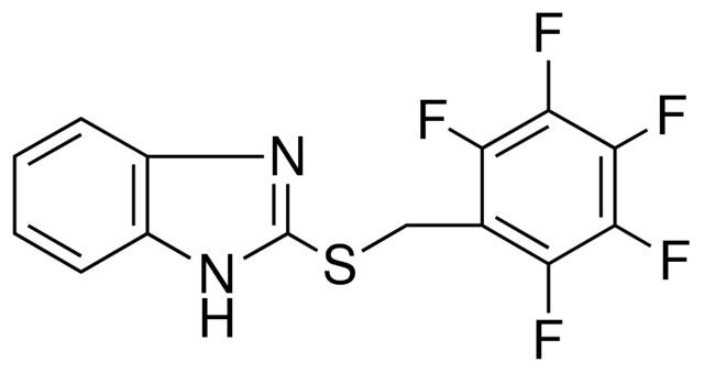 2-(2,3,4,5,6-PENTAFLUORO-BENZYLSULFANYL)-1H-BENZOIMIDAZOLE