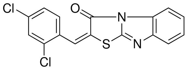 2-(2,4-DICHLORO-BENZYLIDENE)-BENZO(4,5)IMIDAZO(2,1-B)THIAZOL-3-ONE