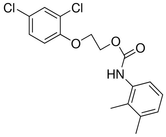 2-(2,4-DICHLOROPHENOXY)ETHYL N-(2,3-XYLYL)CARBAMATE