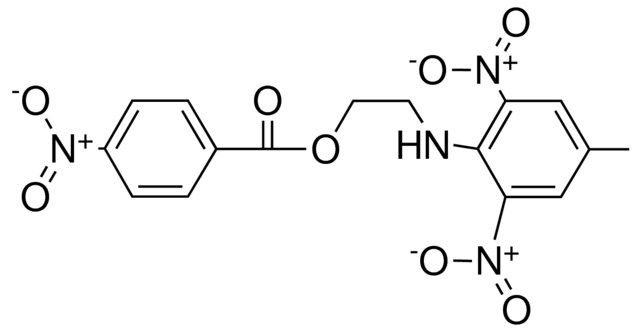 2-(2,6-DINITRO-4-METHYLANILINO)ETHYL 4-NITROBENZOATE