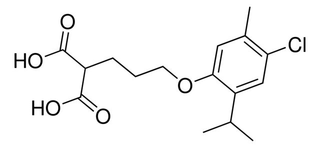 2-[3-(4-Chloro-2-isopropyl-5-methylphenoxy)propyl]malonic acid